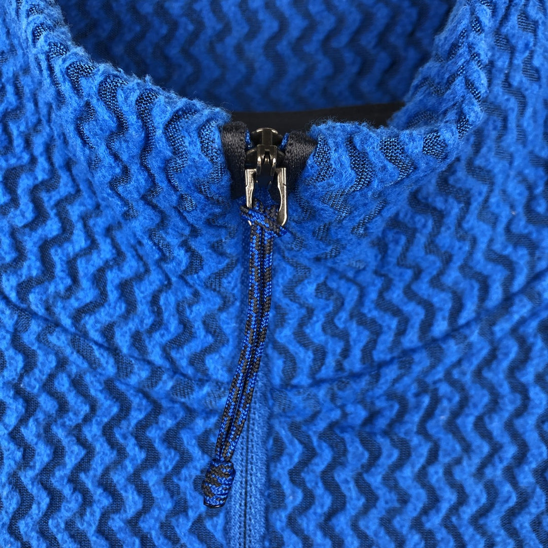 Patagonia 40245SP22 Regulator R1 Air Zip Neck Fleece Pullover (Men's Size L) polyester blue type Vintage Second Hand