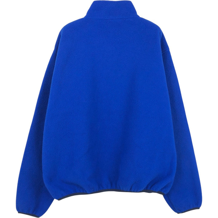 Vintage LLBean half-zip fleece pullover from the 1990s, men's size XL. unclear blue type Vintage Second Hand