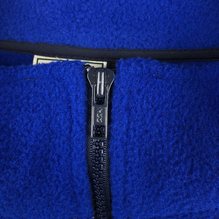 Vintage LLBean half-zip fleece pullover from the 1990s, men's size XL. unclear blue type Vintage Second Hand
