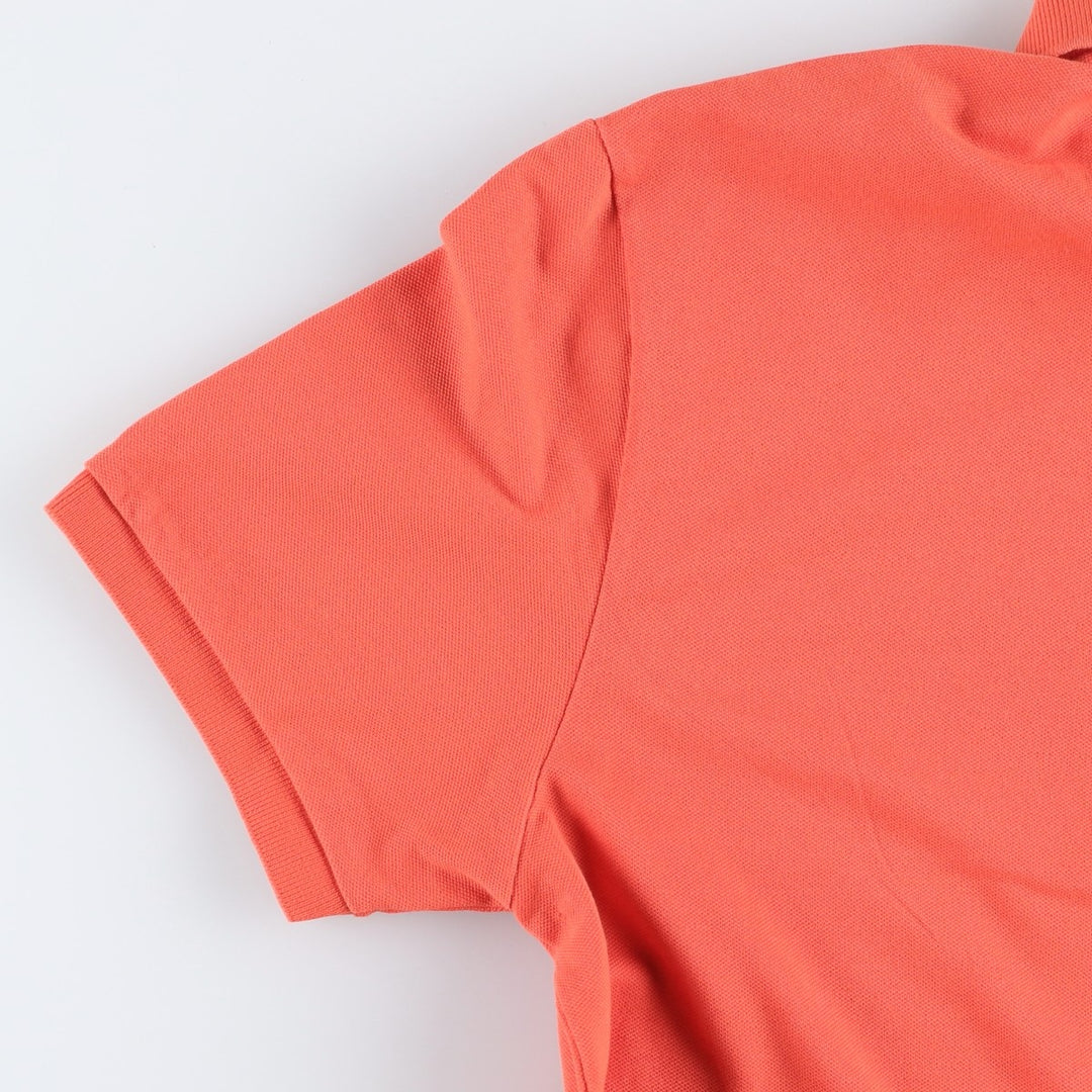 Lacoste LACOSTE SLIM FIT short sleeve polo shirt size 6, equivalent to men's XL cotton orange type Vintage Second Hand