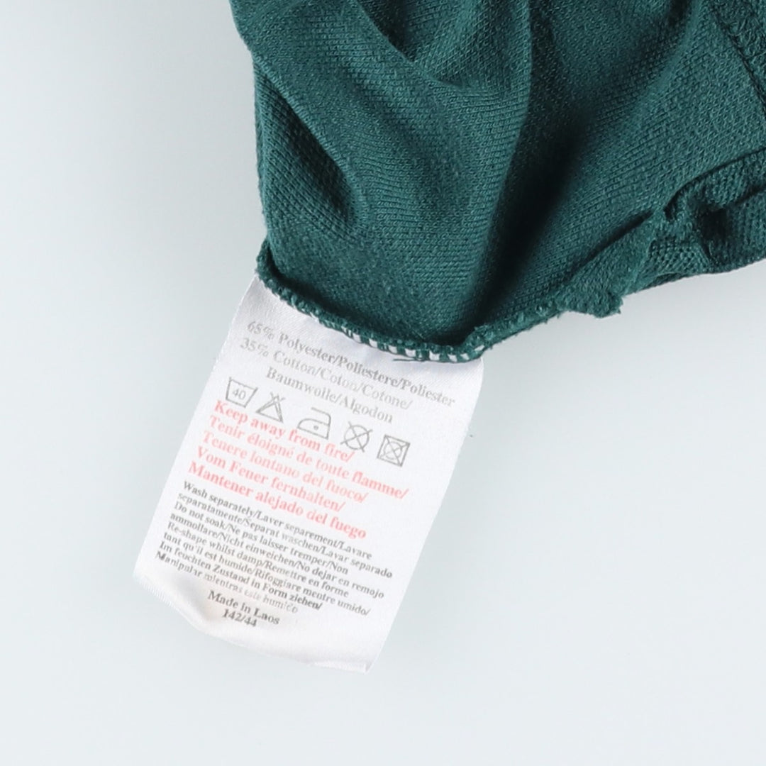 1990'S Umbro Short-Sleeve Polo Shirt, Men's Size L (Equivalent), Vintage polyester green type Vintage Second Hand