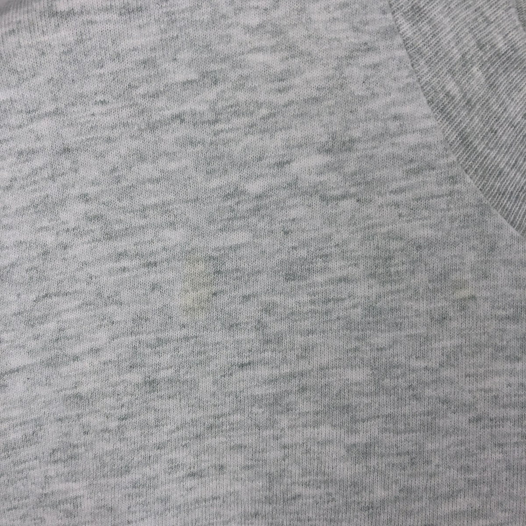 College T-shirt, Men's size L (approx.), Vintage unclear gray type Vintage Second Hand