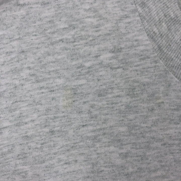 College T-shirt, Men's size L (approx.), Vintage unclear gray type Vintage Second Hand