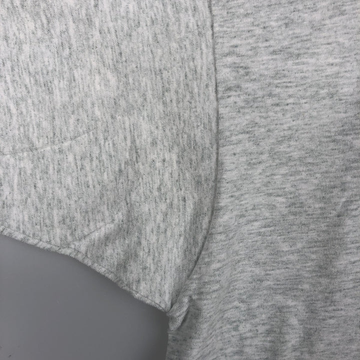 College T-shirt, Men's size L (approx.), Vintage unclear gray type Vintage Second Hand