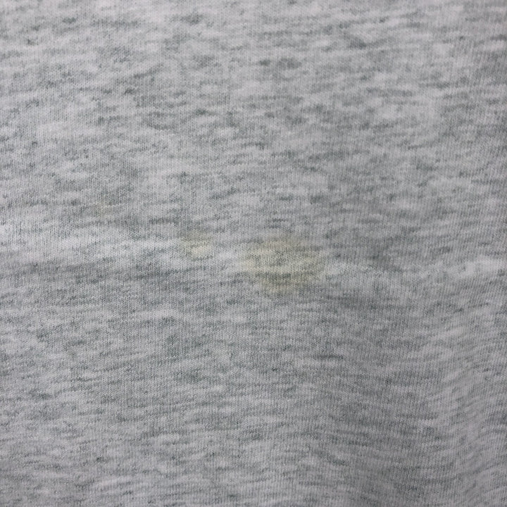 College T-shirt, Men's size L (approx.), Vintage unclear gray type Vintage Second Hand
