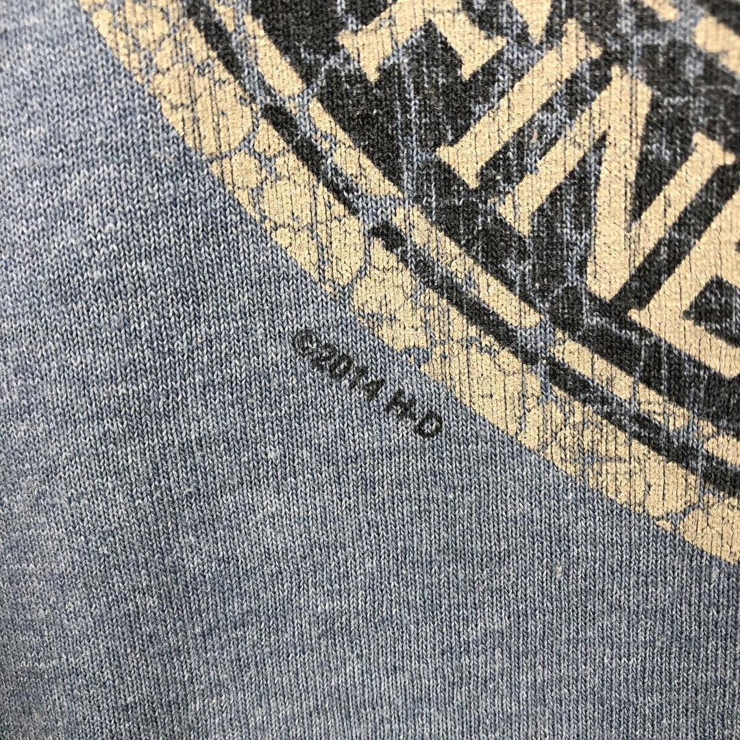 Harley-Davidson Elvis Presley Motorcycle T-shirt, Men's XL (approx.) cotton Blue type light blue Vintage Second Hand