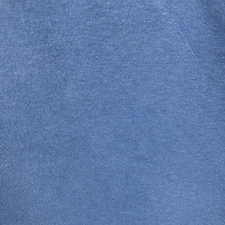 Harley-Davidson Skull Pattern Motorcycle Bike T-shirt Men's M size unclear blue type Vintage Second Hand