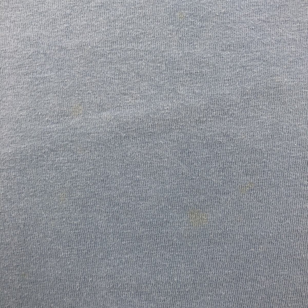 90'S Harley-Davidson Hanes BEEFY-T Eagle Pattern Motorcycle T-Shirt, Made in USA, Men's XL equivalent. cotton Blue type light blue Vintage Second Hand