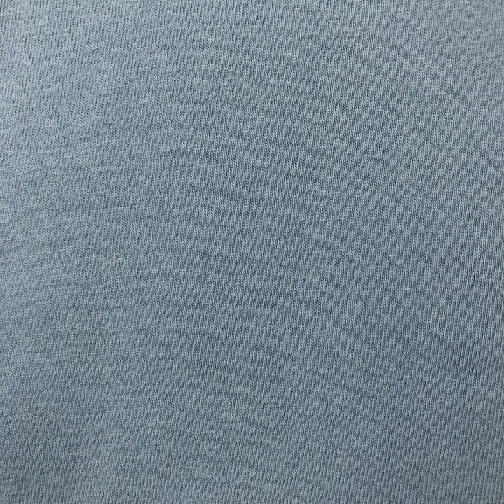 90'S Harley-Davidson Hanes BEEFY-T Eagle Pattern Motorcycle T-Shirt, Made in USA, Men's XL equivalent. cotton Blue type light blue Vintage Second Hand
