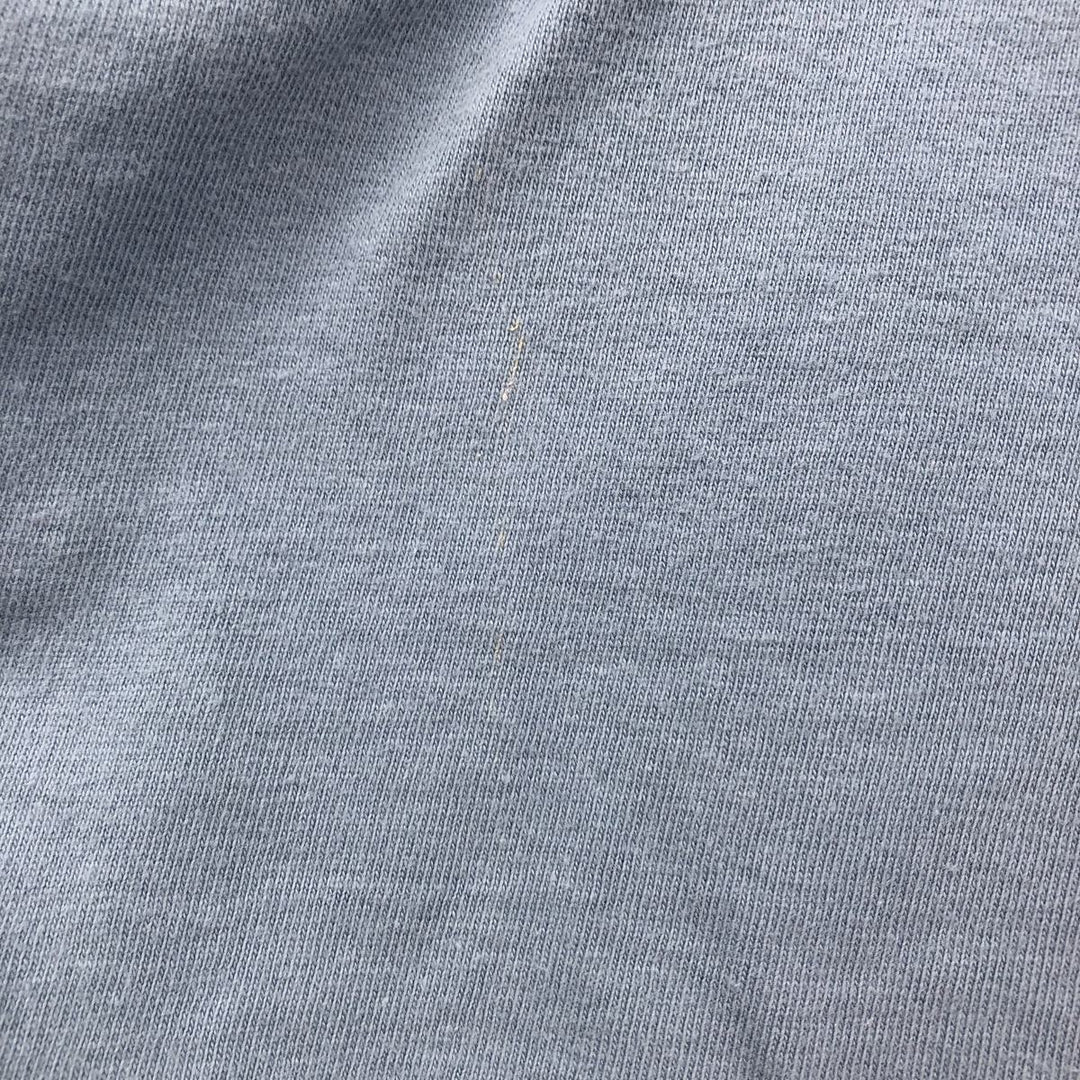 90'S Harley-Davidson Hanes BEEFY-T Eagle Pattern Motorcycle T-Shirt, Made in USA, Men's XL equivalent. cotton Blue type light blue Vintage Second Hand