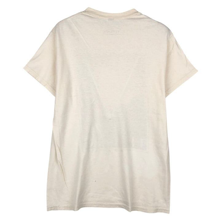 TITANIC Movie T-Shirt (Men's Size S) unclear white type Vintage Second Hand