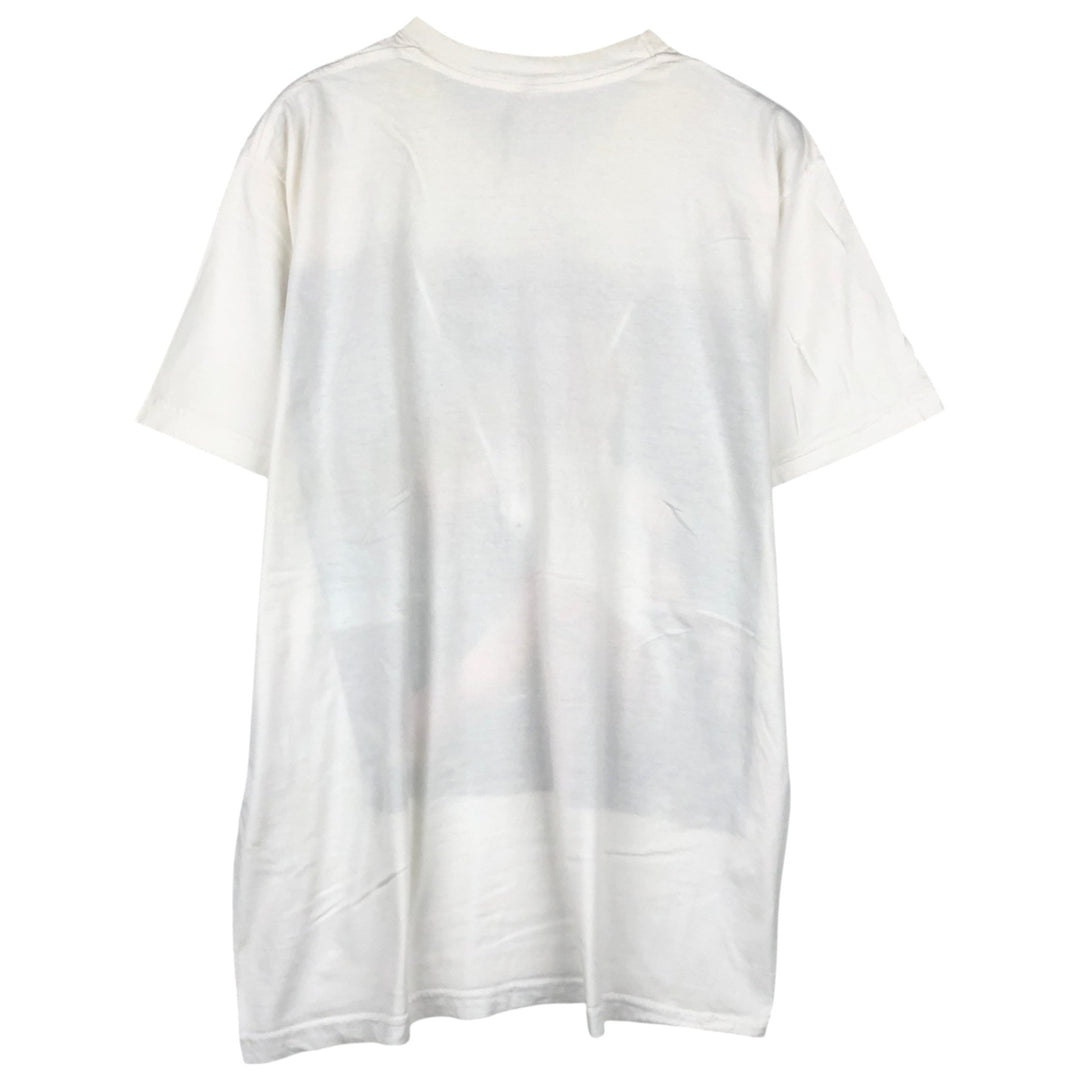 Basic Instinct (Basic Instinct) Movie T-Shirt, Men's Size M (approx.) unclear white type Vintage Second Hand