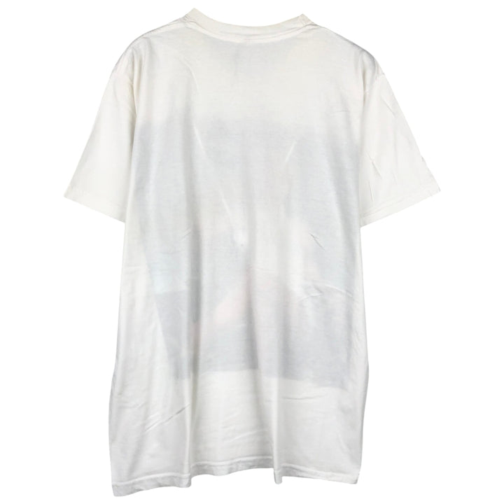 Basic Instinct (Basic Instinct) Movie T-Shirt, Men's Size M (approx.) unclear white type Vintage Second Hand