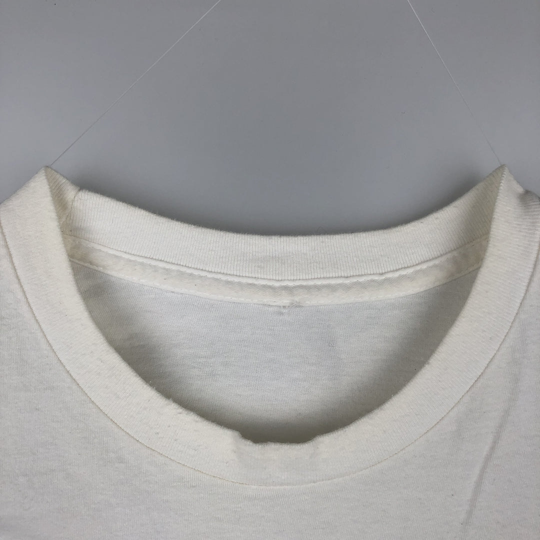 Basic Instinct (Basic Instinct) Movie T-Shirt, Men's Size M (approx.) unclear white type Vintage Second Hand