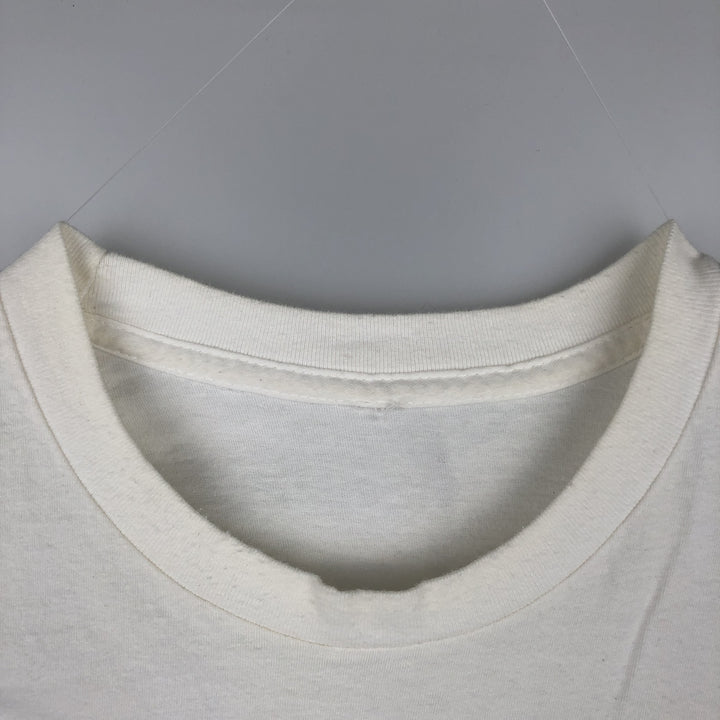 Basic Instinct (Basic Instinct) Movie T-Shirt, Men's Size M (approx.) unclear white type Vintage Second Hand