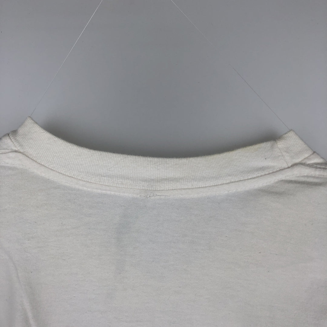 Basic Instinct (Basic Instinct) Movie T-Shirt, Men's Size M (approx.) unclear white type Vintage Second Hand