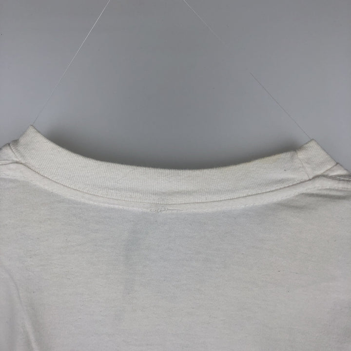 Basic Instinct (Basic Instinct) Movie T-Shirt, Men's Size M (approx.) unclear white type Vintage Second Hand