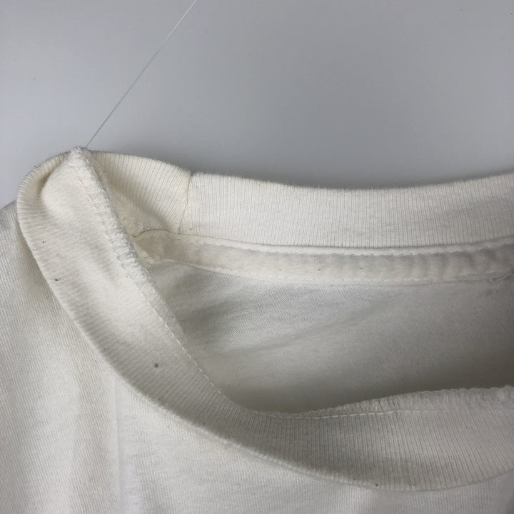 Basic Instinct (Basic Instinct) Movie T-Shirt, Men's Size M (approx.) unclear white type Vintage Second Hand