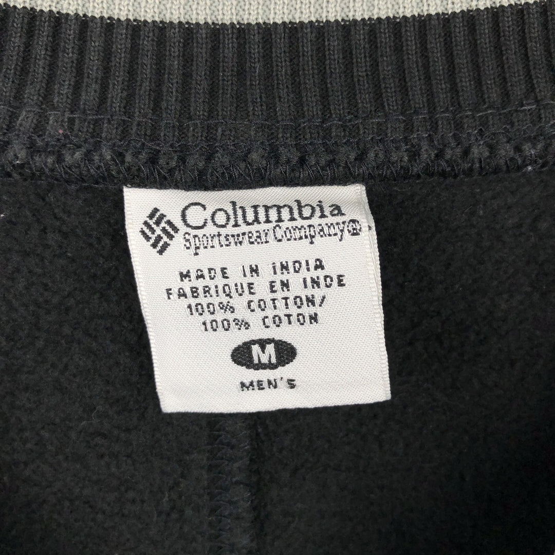 2000'S Columbia Golf V-neck pique cotton vest, men's size M (approx.) cotton black type Vintage Second Hand