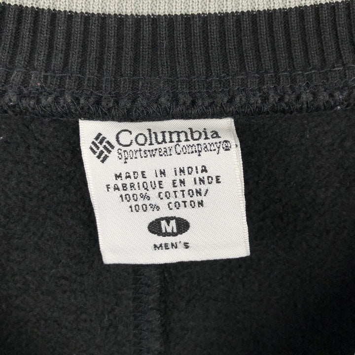 2000'S Columbia Golf V-neck pique cotton vest, men's size M (approx.) cotton black type Vintage Second Hand