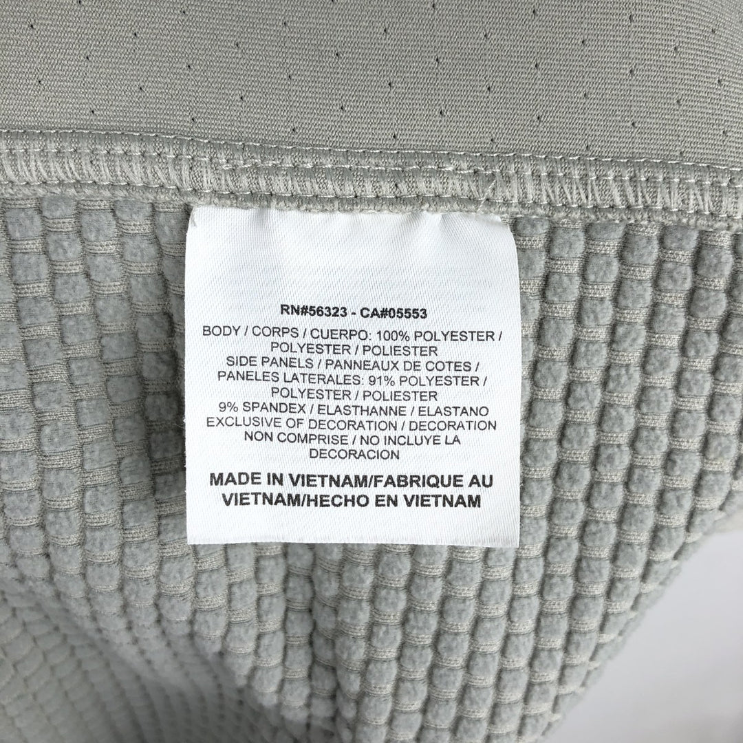 Nike Golf V-Neck Vest, Men's Size L (approx.) polyester gray type Vintage Second Hand