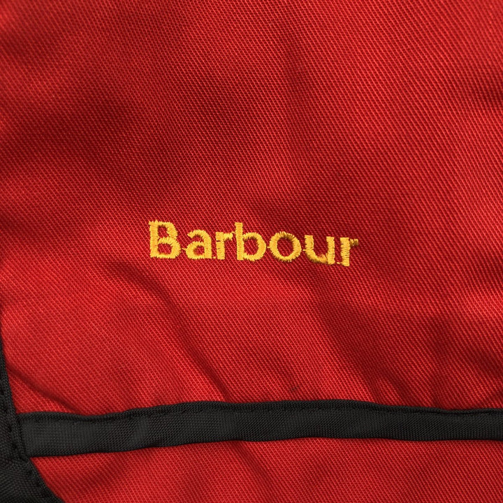 Barbour Shooting Vest, Front Opening, Men's Size XL (approx.) unclear red type Vintage Second Hand