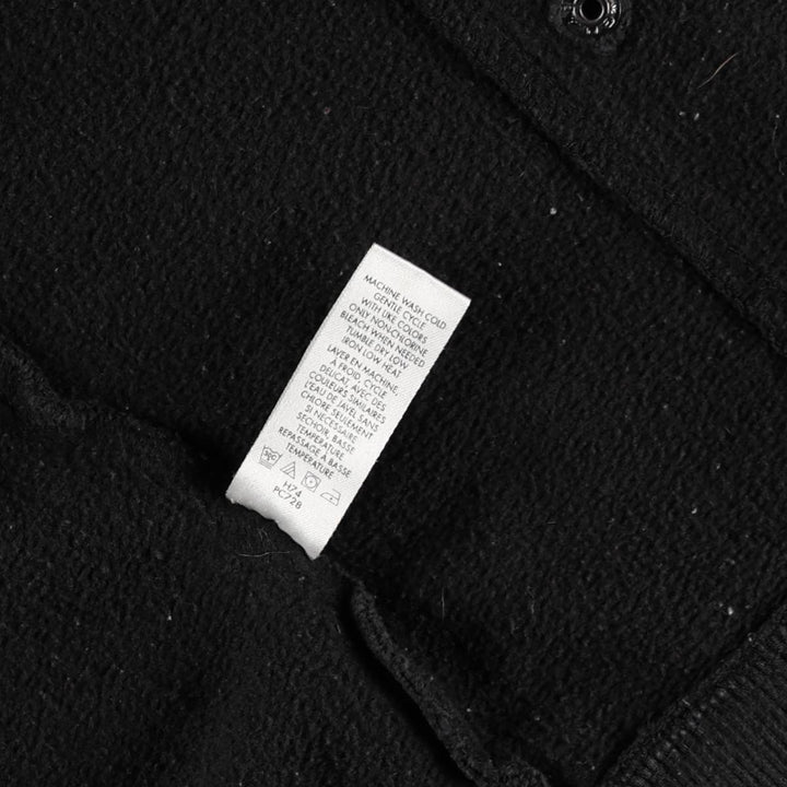 Calvin Klein pique cotton vest, men's size XL (approx.) cotton black type Vintage Second Hand