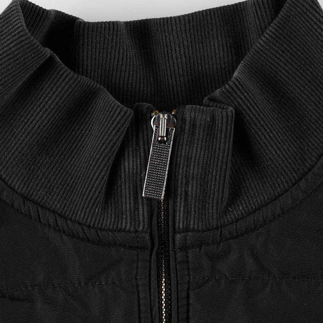 Calvin Klein pique cotton vest, men's size XL (approx.) cotton black type Vintage Second Hand