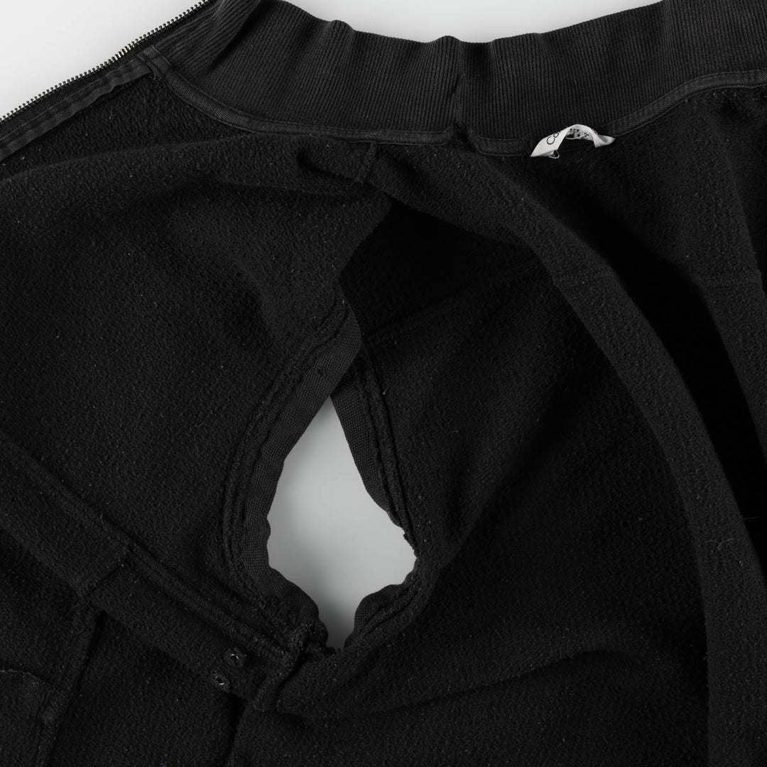 Calvin Klein pique cotton vest, men's size XL (approx.) cotton black type Vintage Second Hand