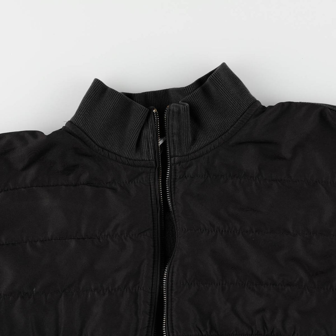 Calvin Klein pique cotton vest, men's size XL (approx.) cotton black type Vintage Second Hand