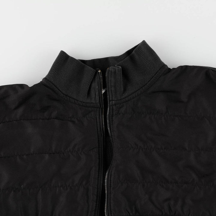 Calvin Klein pique cotton vest, men's size XL (approx.) cotton black type Vintage Second Hand