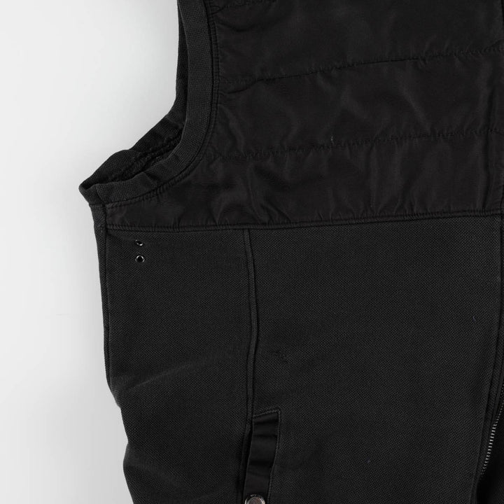 Calvin Klein pique cotton vest, men's size XL (approx.) cotton black type Vintage Second Hand