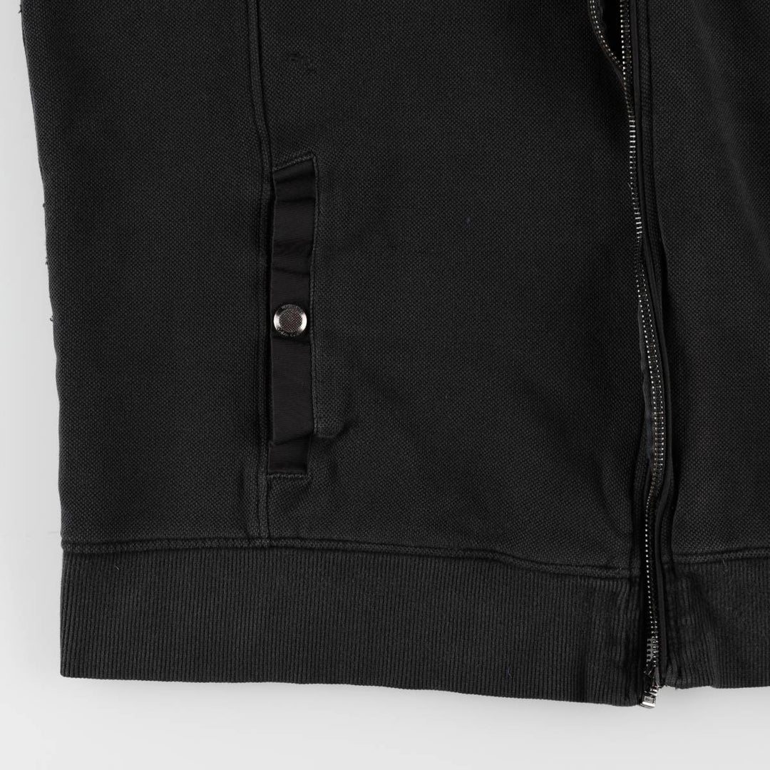 Calvin Klein pique cotton vest, men's size XL (approx.) cotton black type Vintage Second Hand
