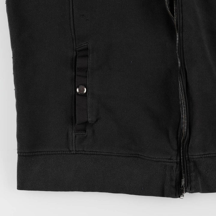 Calvin Klein pique cotton vest, men's size XL (approx.) cotton black type Vintage Second Hand