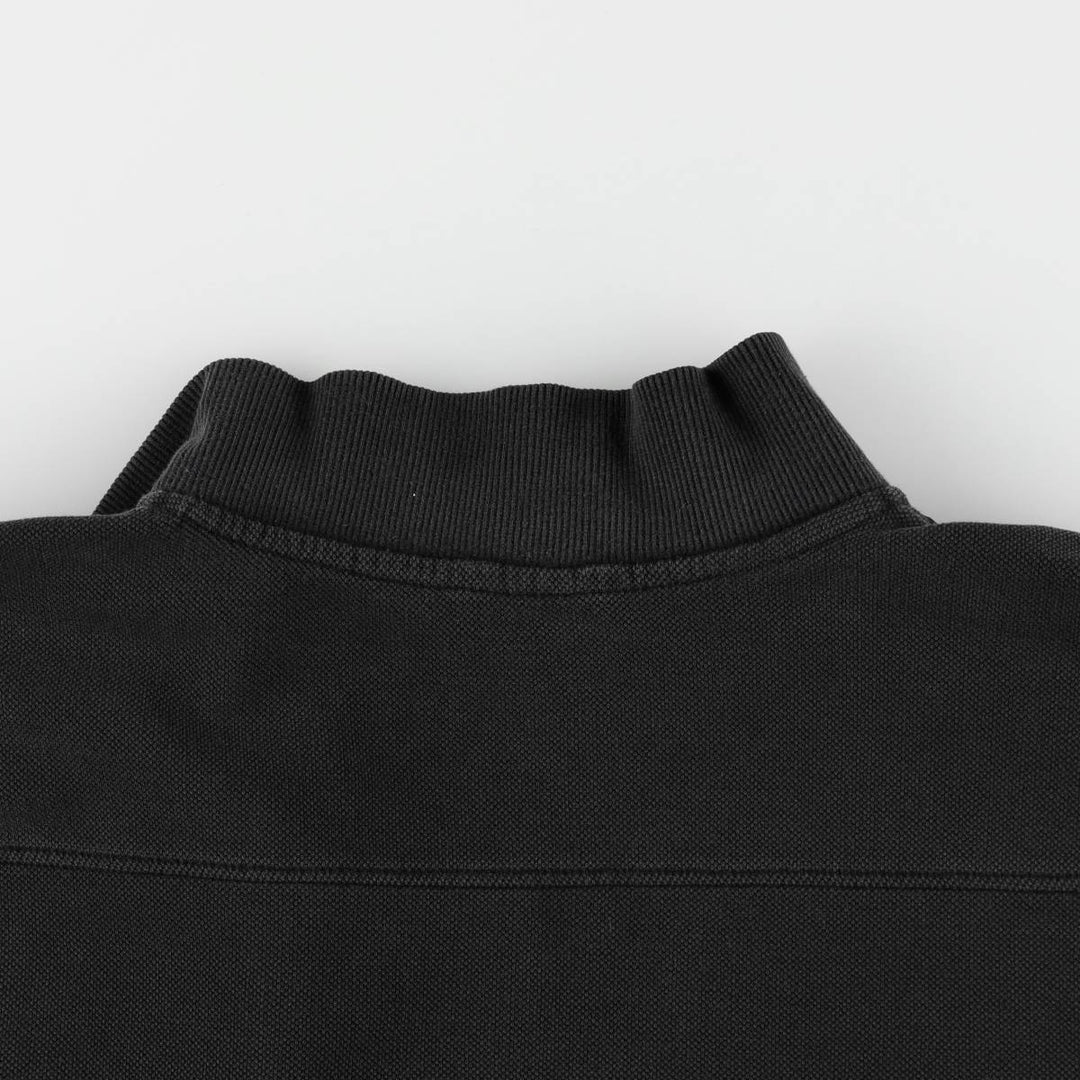 Calvin Klein pique cotton vest, men's size XL (approx.) cotton black type Vintage Second Hand