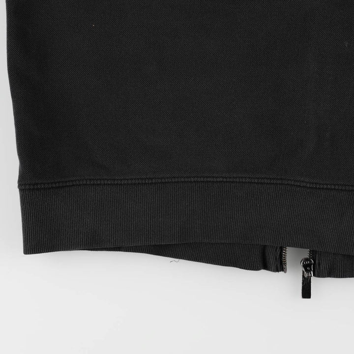 Calvin Klein pique cotton vest, men's size XL (approx.) cotton black type Vintage Second Hand
