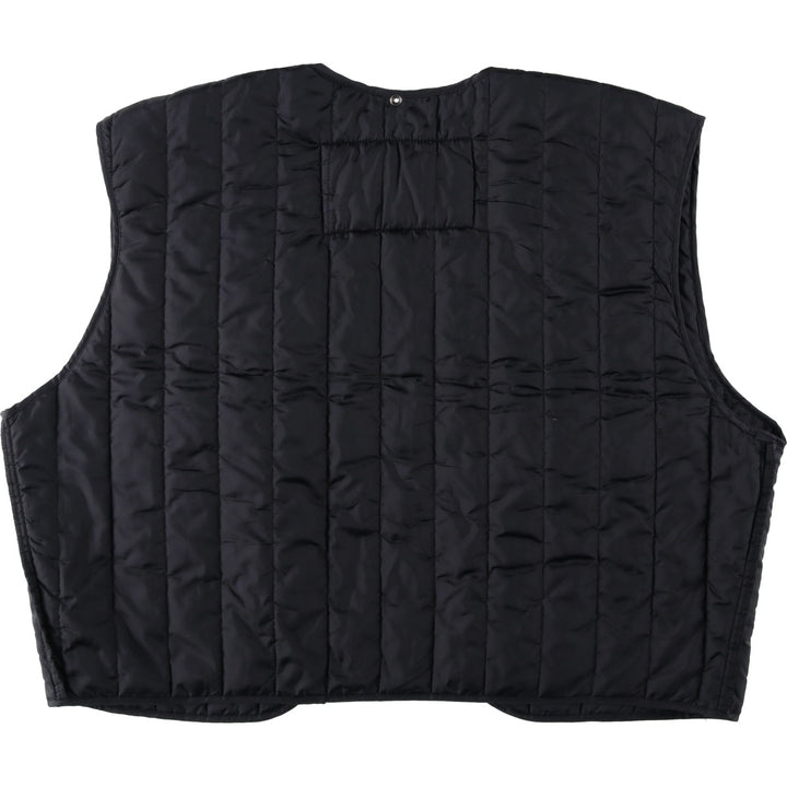 Harley-Davidson padded vest/liner vest, men's size XL equivalent. unclear black type Vintage Second Hand