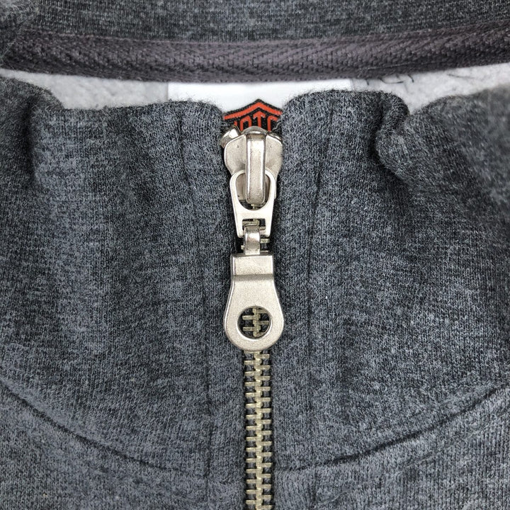 Harley-Davidson Sweat Vest, Men's Size L (approx.) unclear gray type Vintage Second Hand