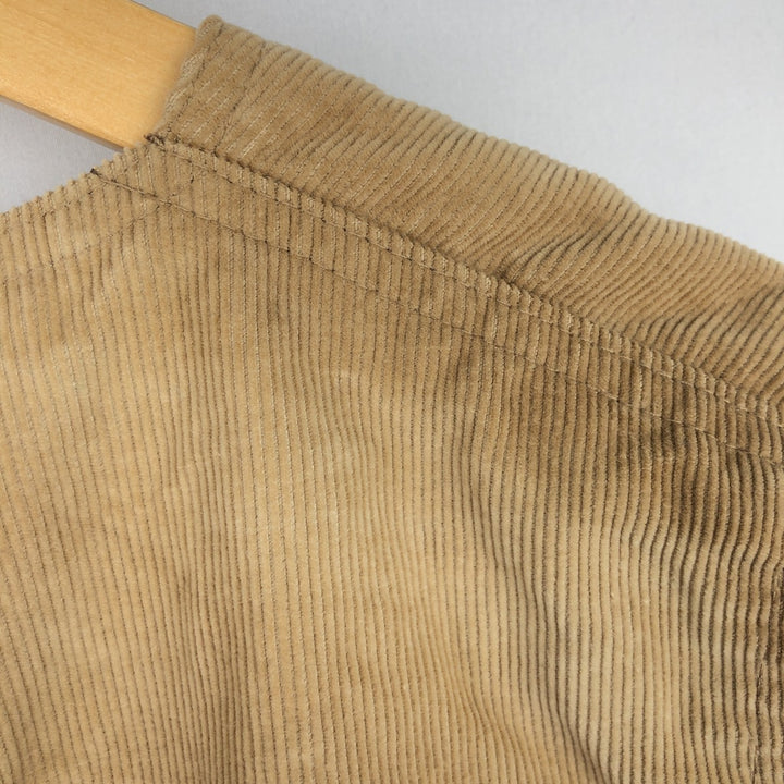 1970'S Levi's PANATELA Corduroy Vest, Open Front, Men's Size M (Equivalent), Vintage unclear Beige type Vintage Second Hand