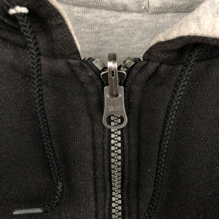 90'S Adidas Reversible Front-Opening Hoodie Vest, Men's XXL (approx.), Vintage cotton gray type Vintage Second Hand