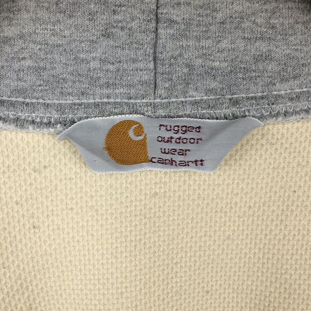 Carhartt Hoodie Vest, Men's Size XL unclear gray type Vintage Second Hand