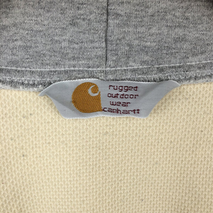 Carhartt Hoodie Vest, Men's Size XL unclear gray type Vintage Second Hand