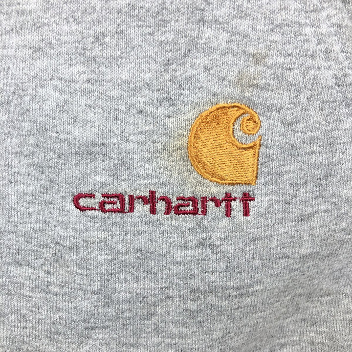 Carhartt Hoodie Vest, Men's Size XL unclear gray type Vintage Second Hand