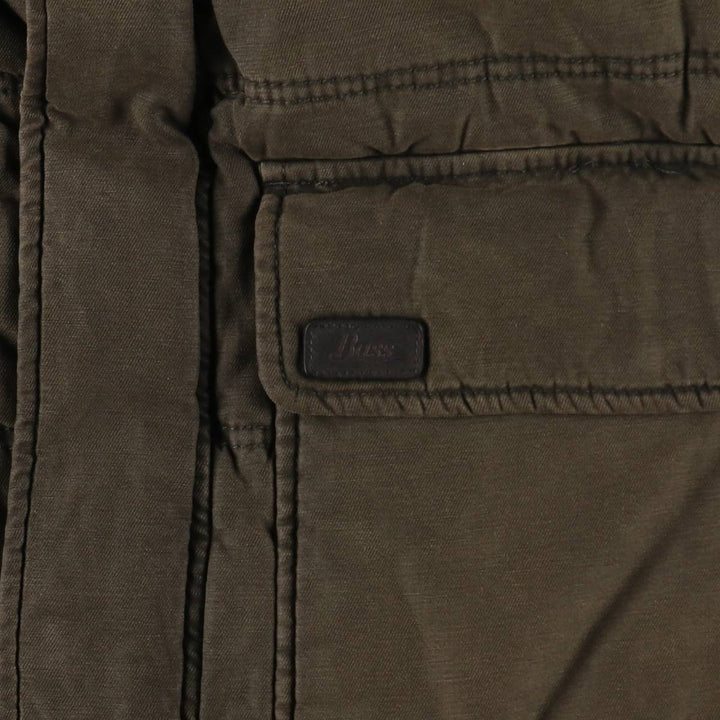 GHBass BASS Padded Vest, Men's Size L (equivalent) cotton Khaki type Vintage Second Hand