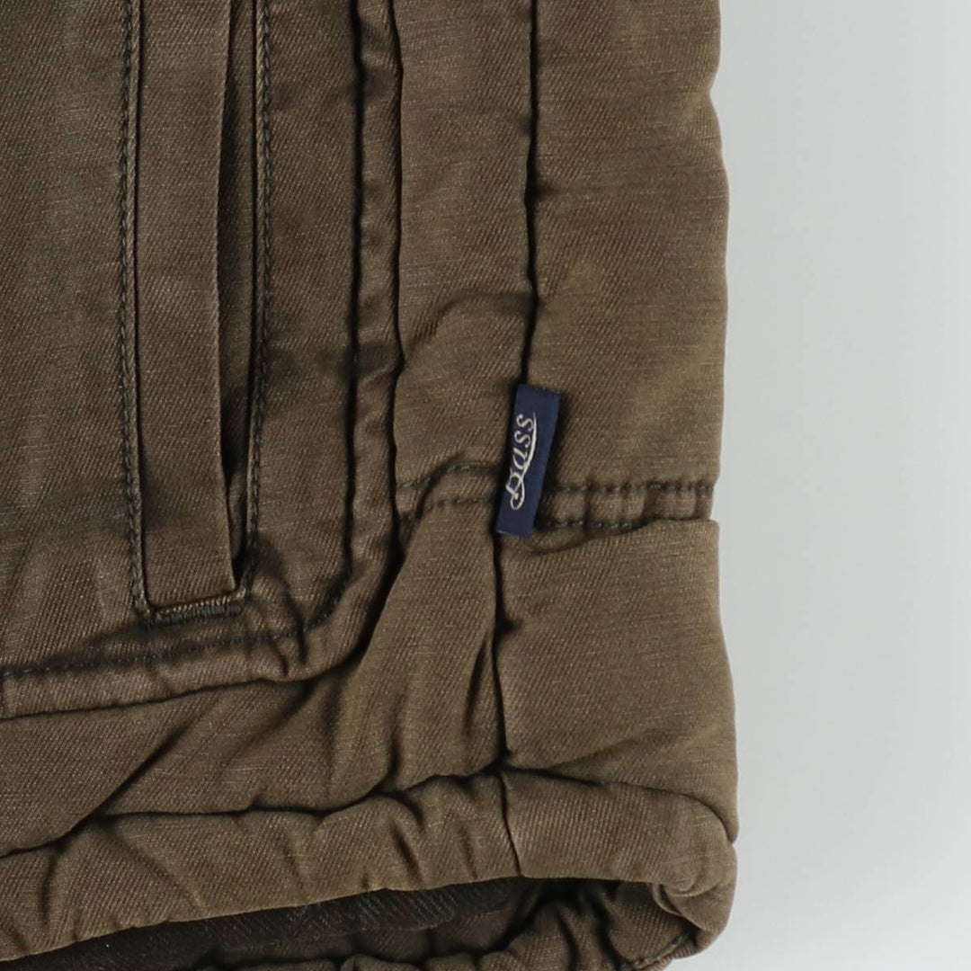 GHBass BASS Padded Vest, Men's Size L (equivalent) cotton Khaki type Vintage Second Hand