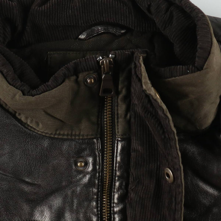 GHBass BASS Padded Vest, Men's Size L (equivalent) cotton Khaki type Vintage Second Hand