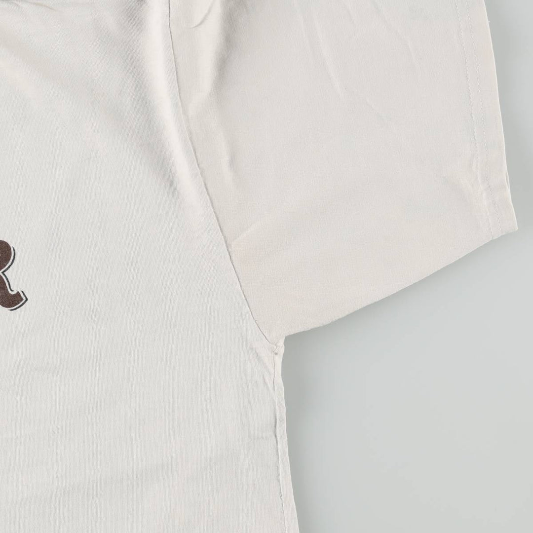 HARD ROCK CAFE Hard Rock Cafe Advertising T-shirt Men's L size cotton white type Vintage Second Hand