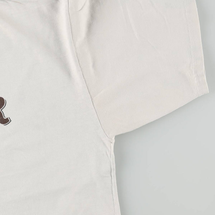 HARD ROCK CAFE Hard Rock Cafe Advertising T-shirt Men's L size cotton white type Vintage Second Hand
