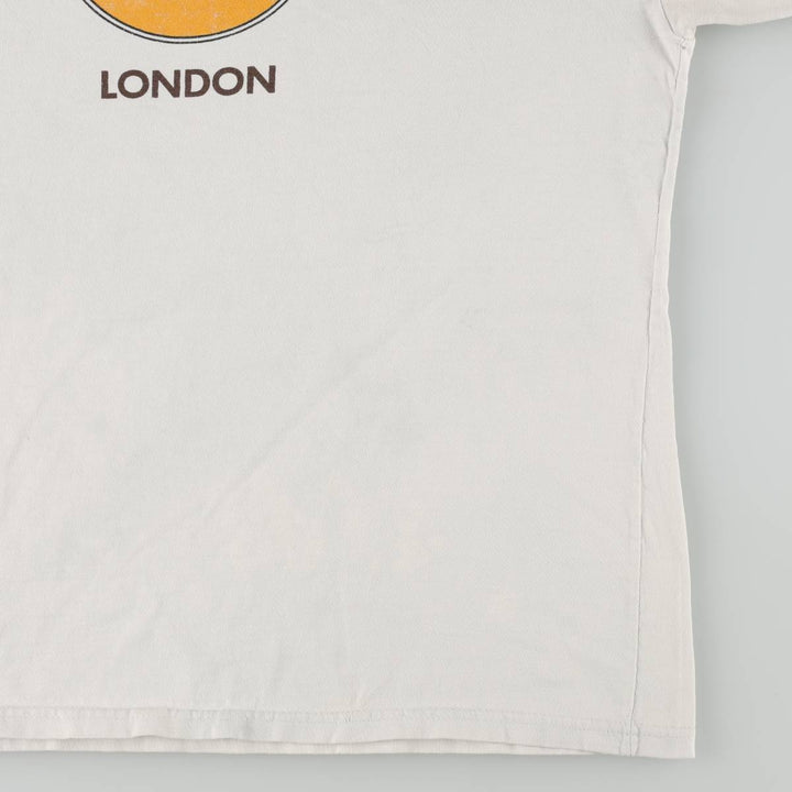 HARD ROCK CAFE Hard Rock Cafe Advertising T-shirt Men's L size cotton white type Vintage Second Hand