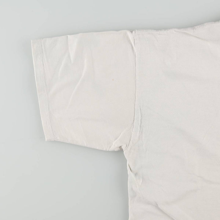 HARD ROCK CAFE Hard Rock Cafe Advertising T-shirt Men's L size cotton white type Vintage Second Hand